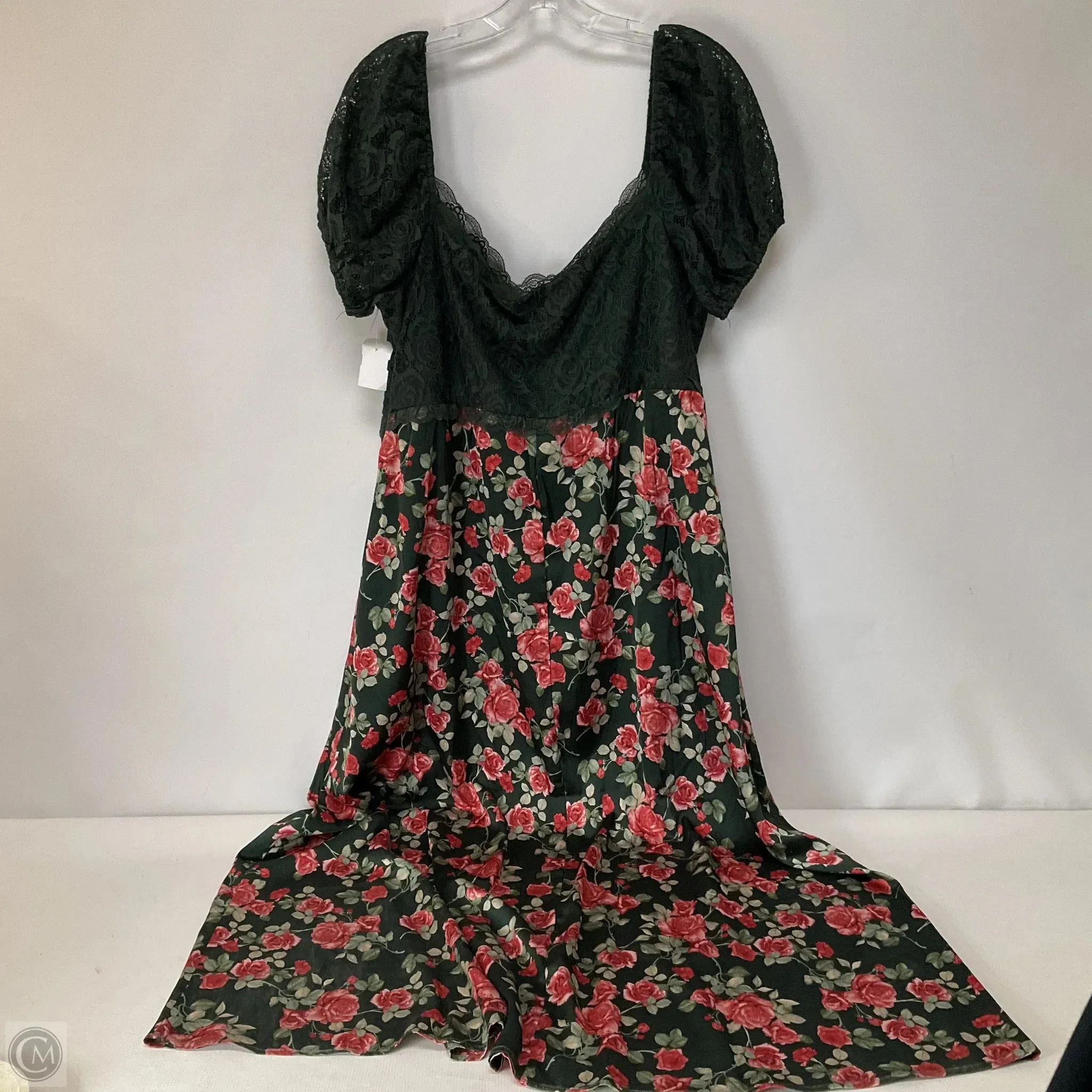 Dress Casual Maxi By Cmc In Floral Print, Size: 2x