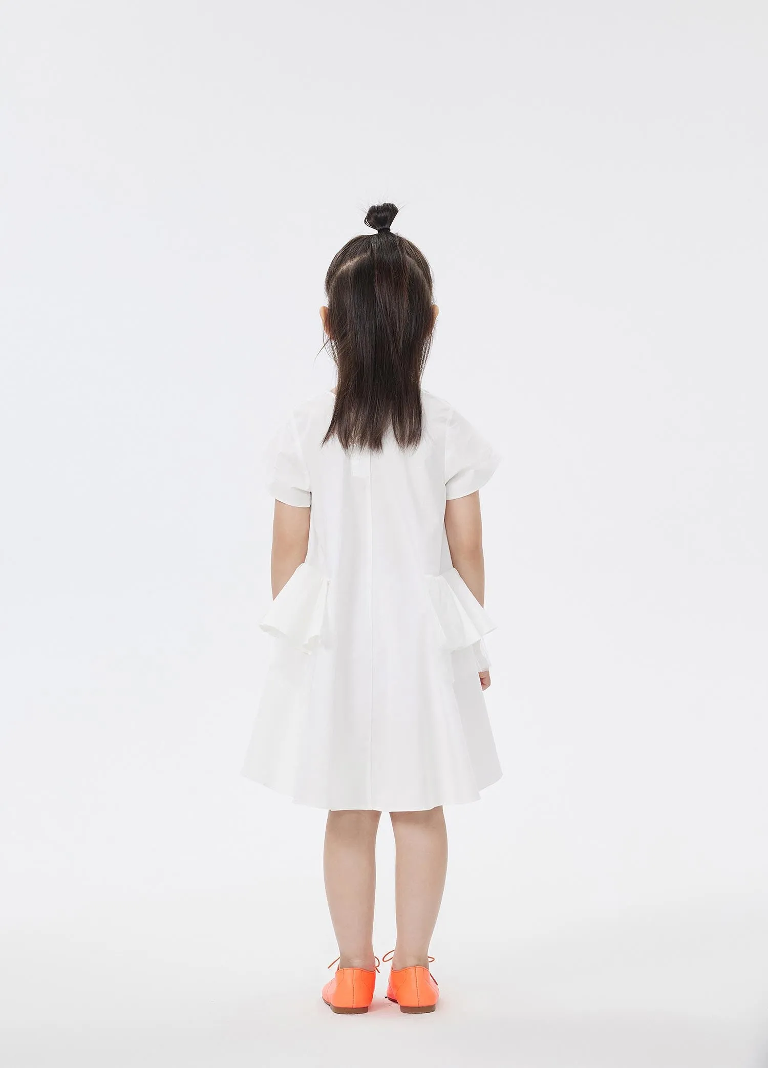 Dresses / jnby by JNBY Solid V-Neck Short Sleeve Dress