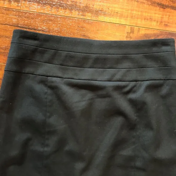 Dressy Black High Waisted Pencil Skirt