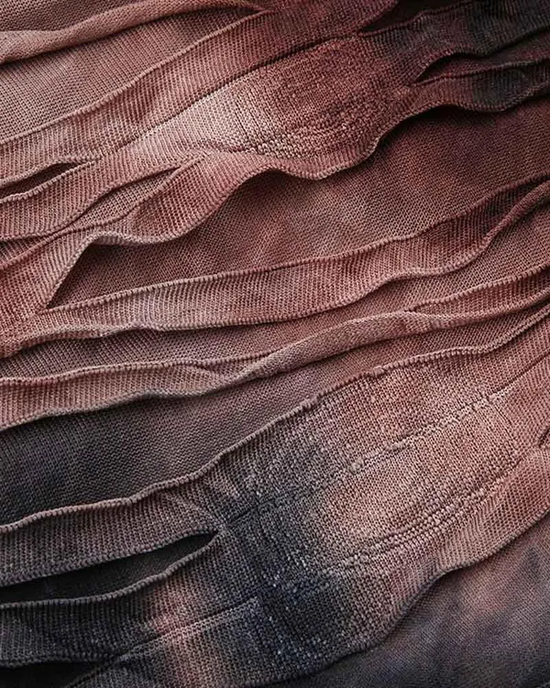 Dune Raider Post-Apocalyptic-Style Maxi Skirt