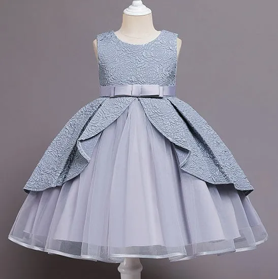 Embroidery Silk Princess Dress