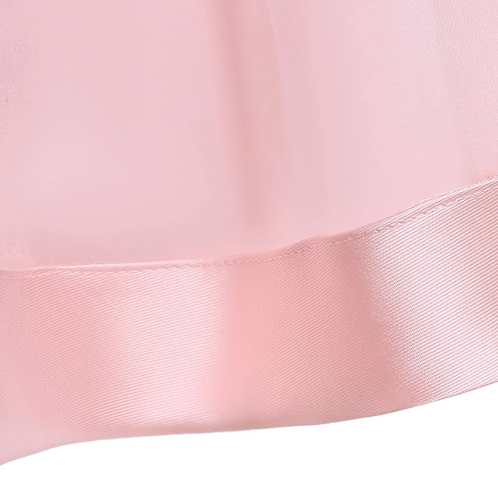 Embroidery Silk Princess Dress