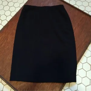 Escada Neiman Marcus Wool Pencil Skirt