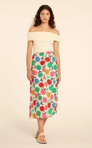 Falda Flores