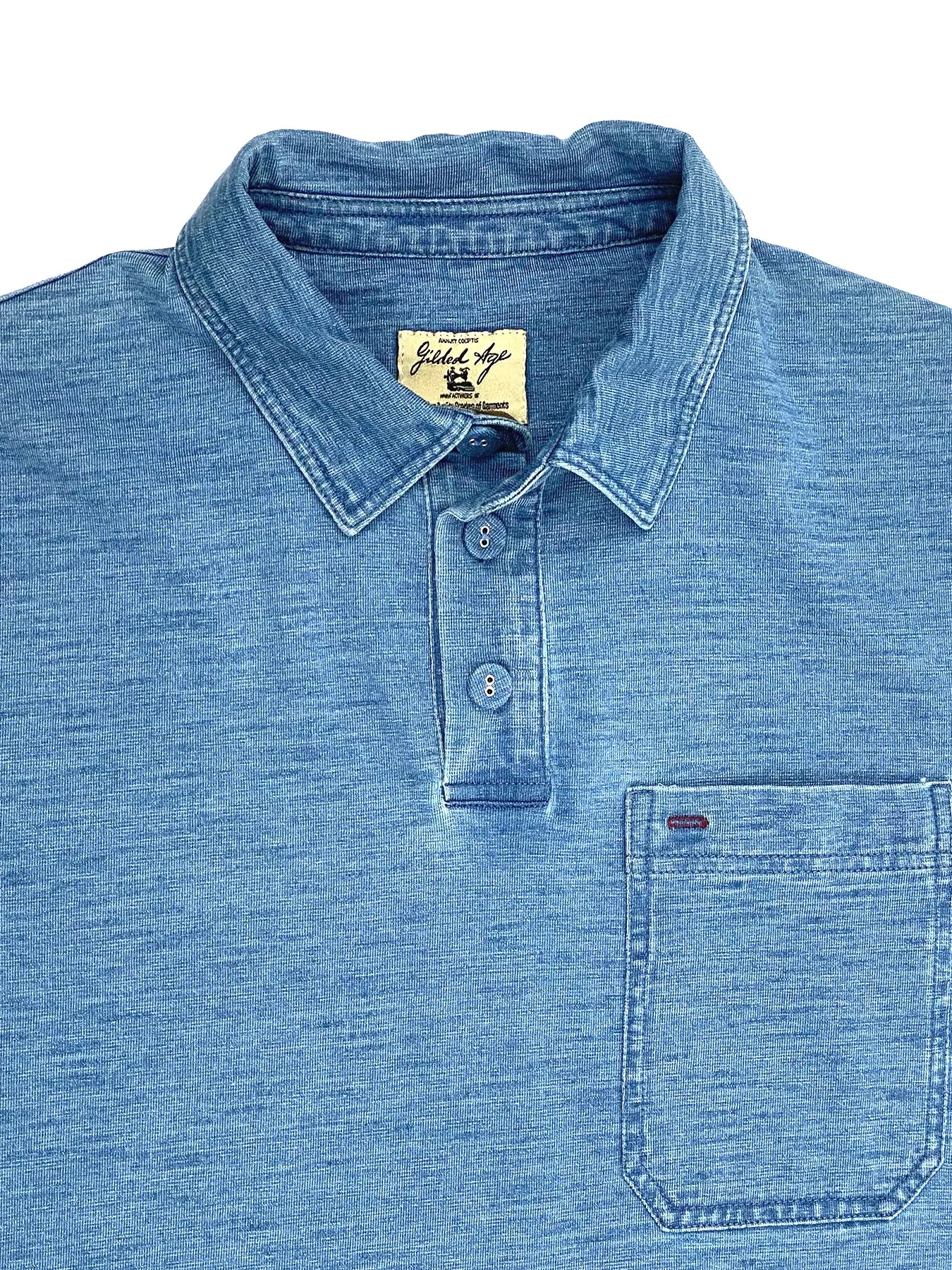 Final Sale: Vineyard Indigo Polo 5431
