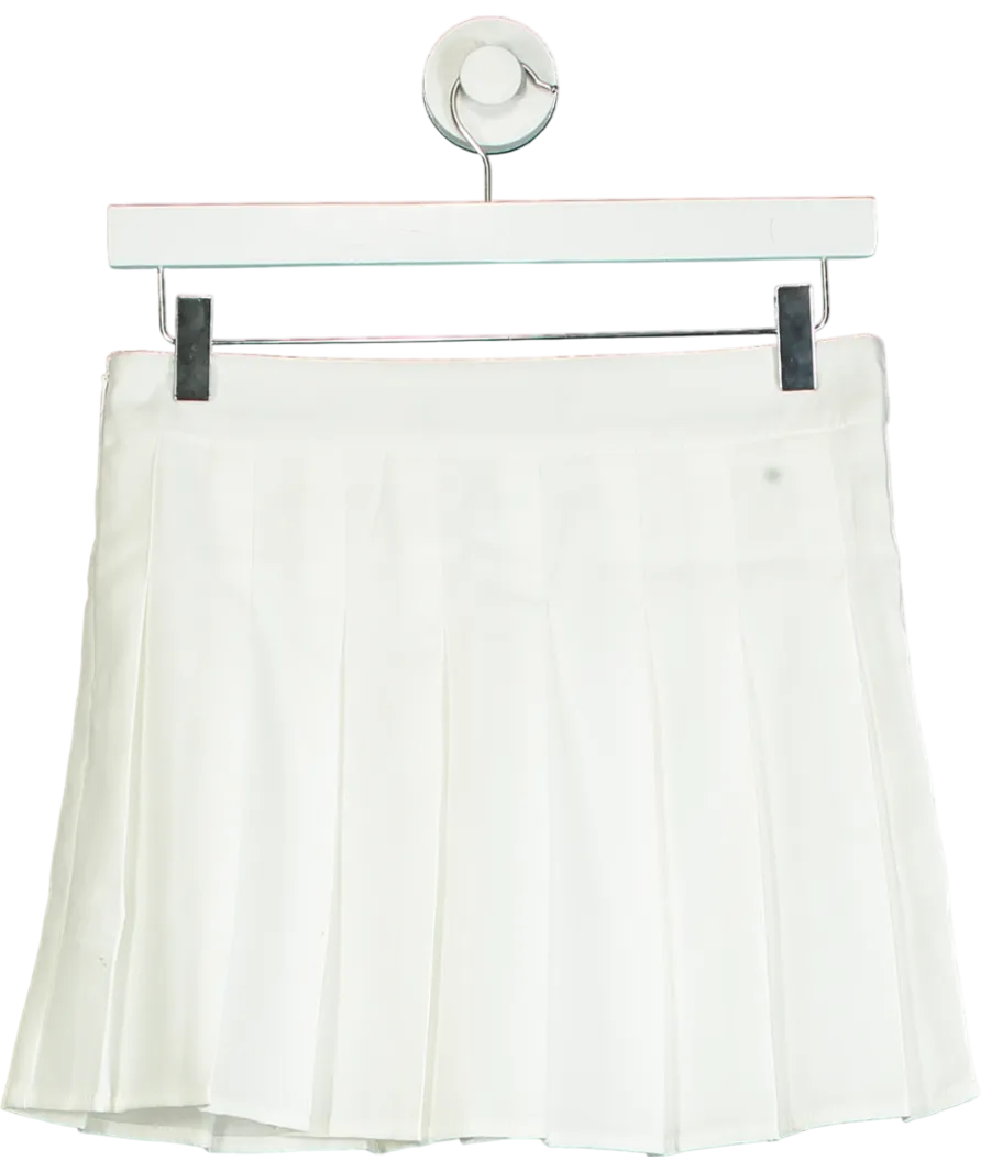Finesse White Bella Pleated Tennis Skirt UK S