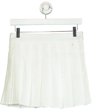 Finesse White Bella Pleated Tennis Skirt UK S