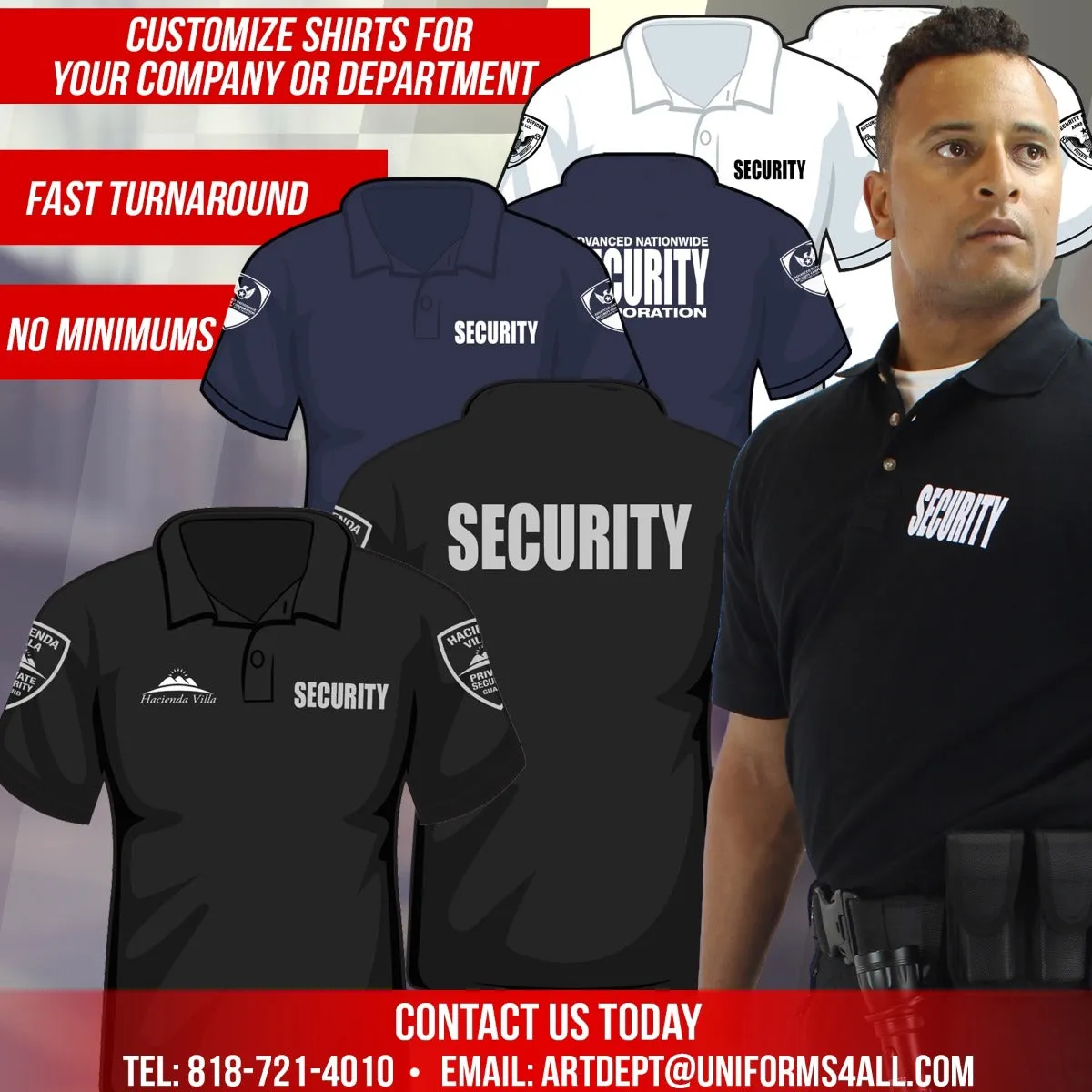 FIRST CLASS UTILITY SECURITY POLO SHIRT