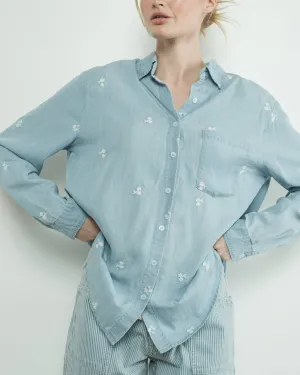 Flora Denim Shirt