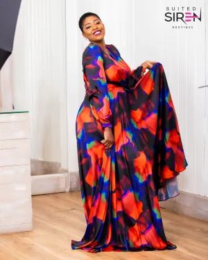 Floral Glamour Maxi