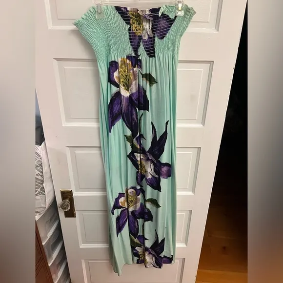 Floral maxi dress