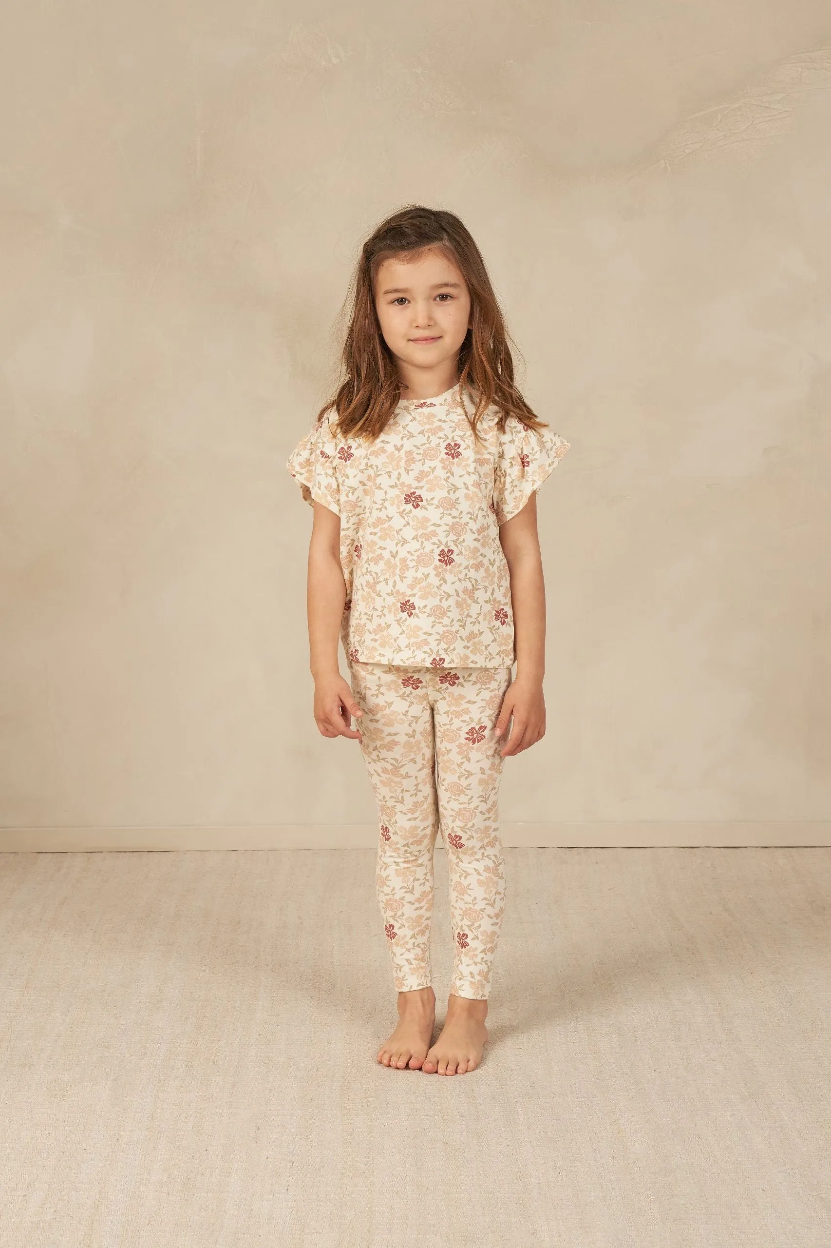 Flutter Tee | Pink Floral