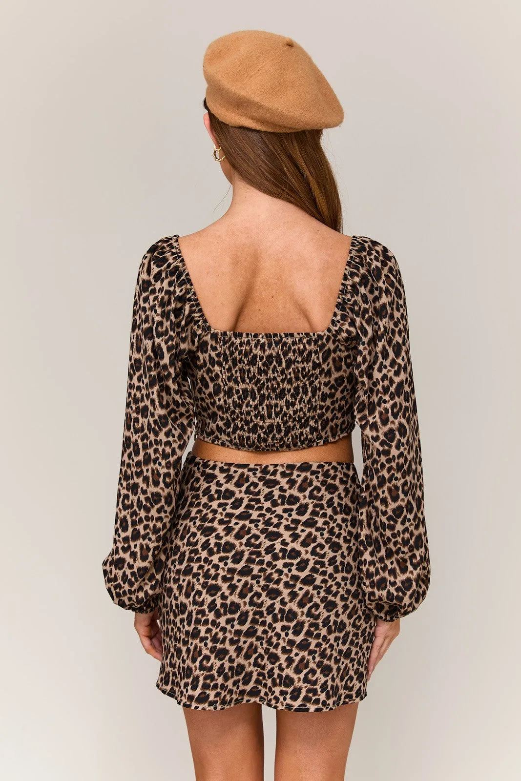 For The Love Of Leopard Skirt