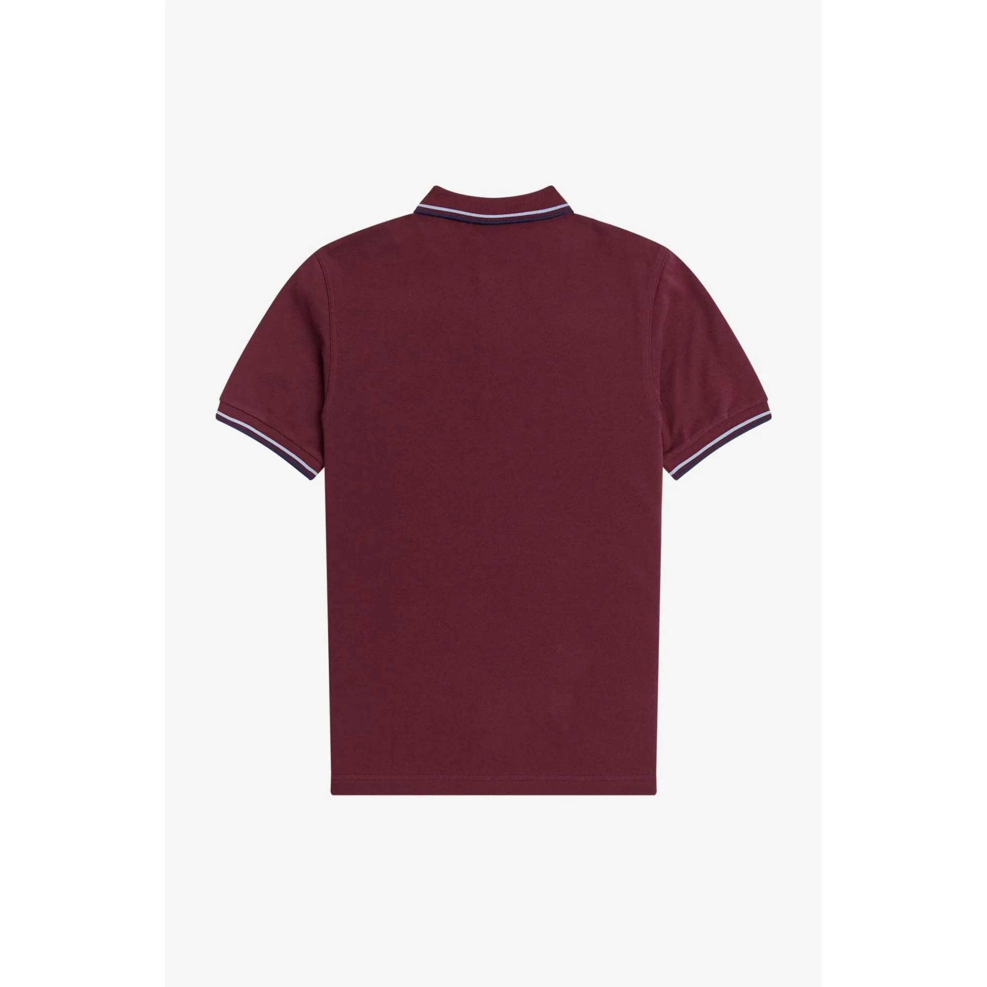 Fred Perry M3600 Twin Tipped Polo Shirt Aubergine
