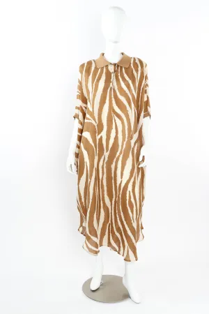 Free Feathered Print Dress