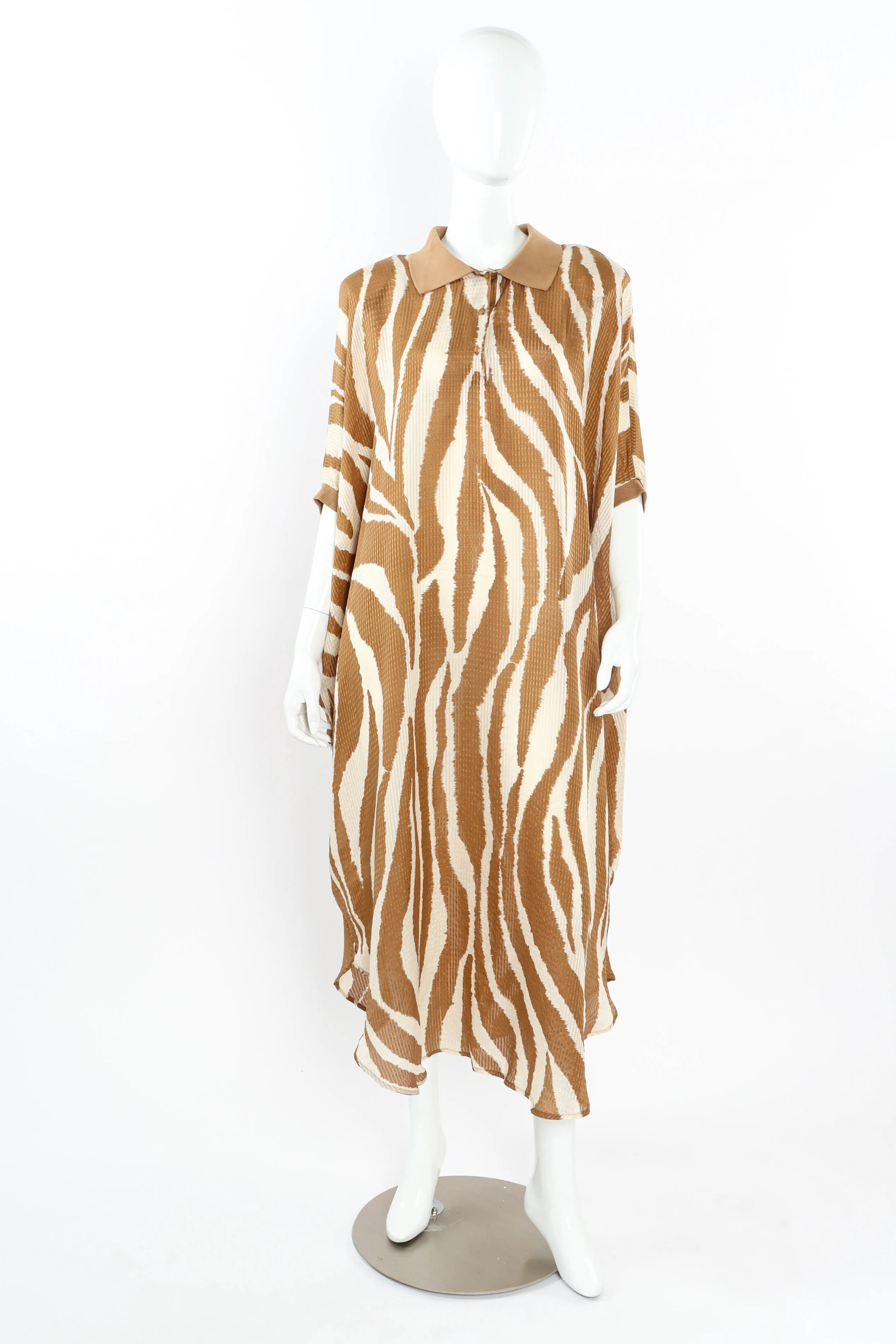 Free Feathered Print Dress