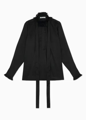 Frill Polo Blouse
