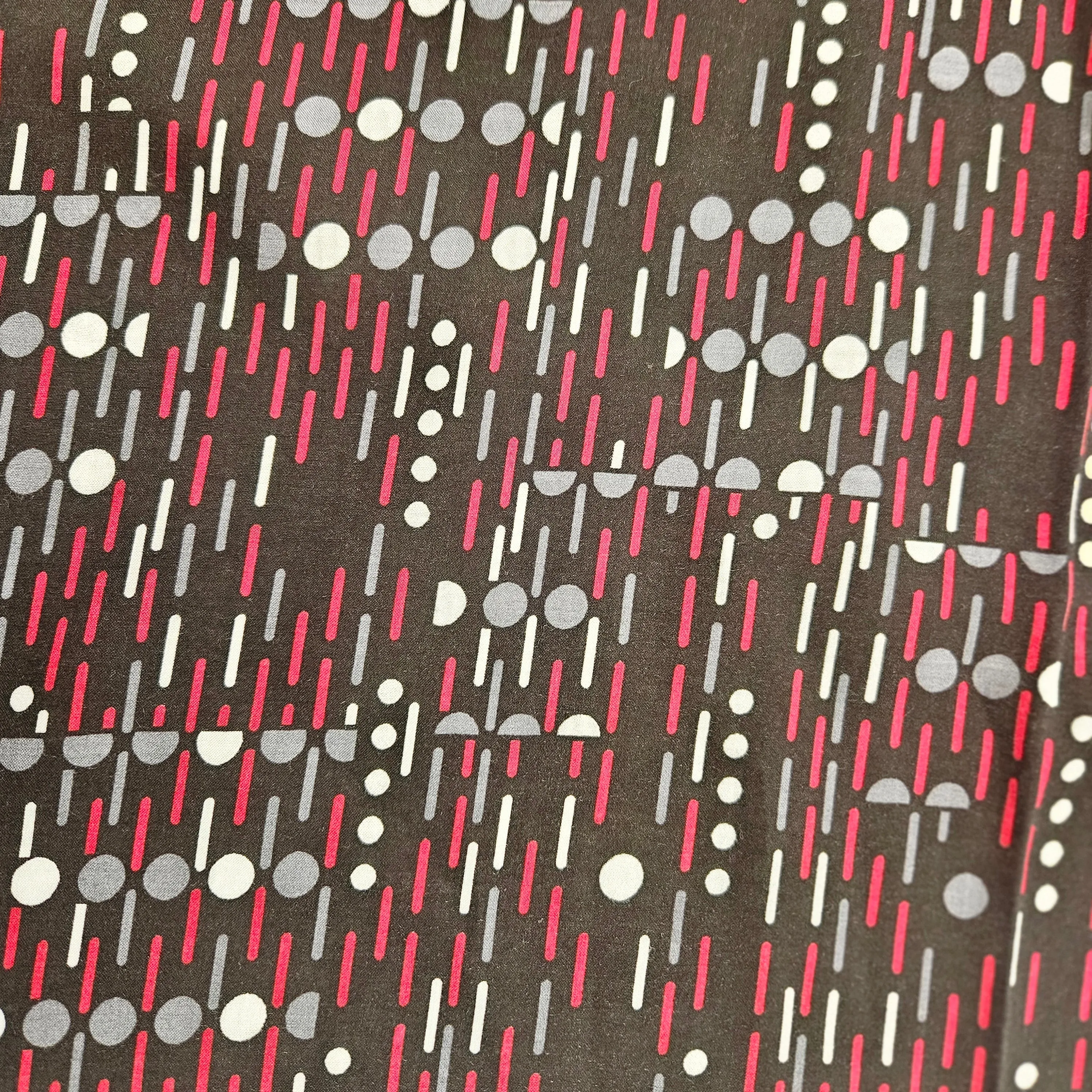 Geometric Rayon Print