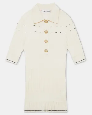 GERALD MORSE CODE POLO IN COOKIES N’ CREAM