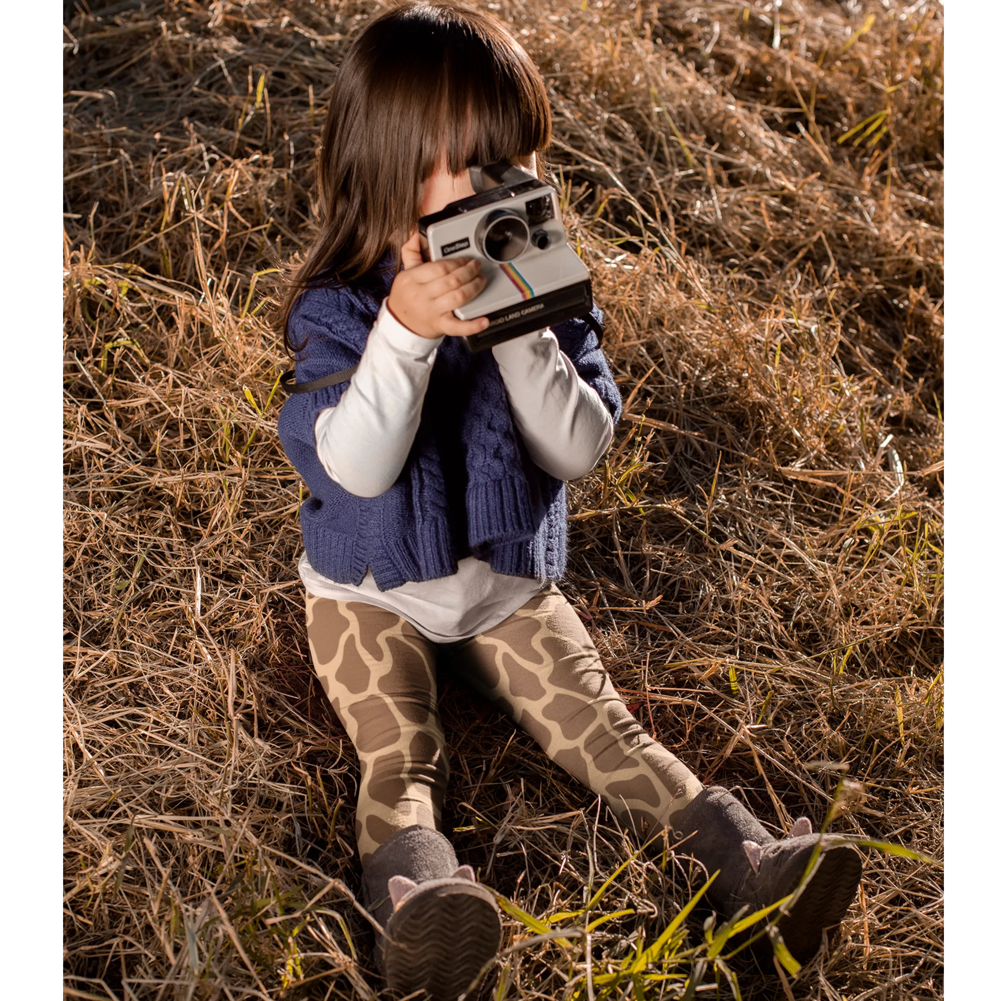 Giraffe Print Leggings 2T-3T