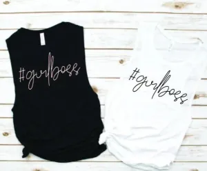 #girlboss Muscle Tank - Empower Collection by Hustle and Soul Clothing