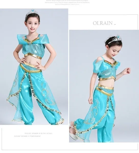 Girls Clothing Set Party Cosplay Costume Kids Party Dress