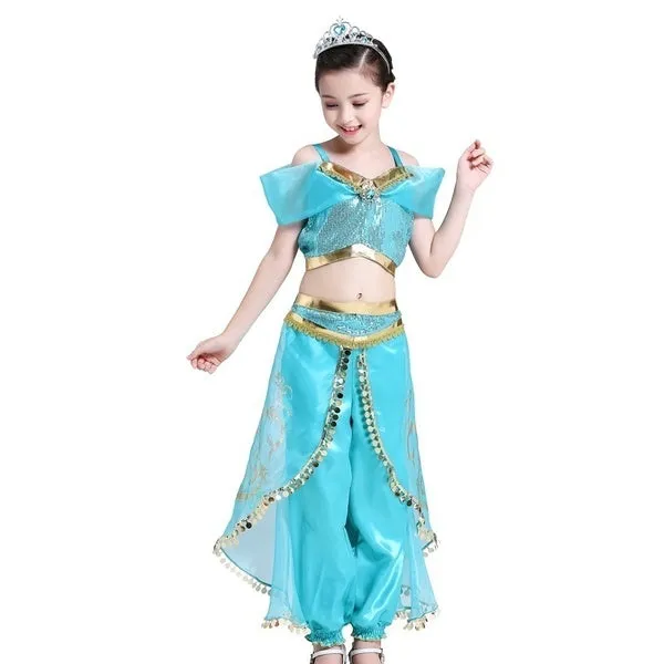Girls Clothing Set Party Cosplay Costume Kids Party Dress