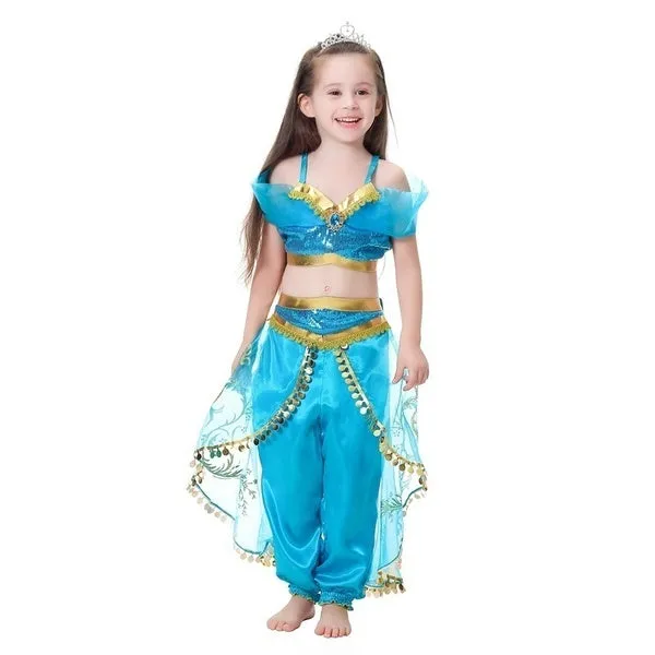Girls Clothing Set Party Cosplay Costume Kids Party Dress