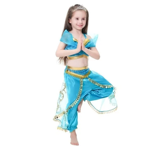 Girls Clothing Set Party Cosplay Costume Kids Party Dress