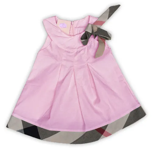 Girls dress kids clothes plaid girl vestidos casual dress designer children clothing princess dresses