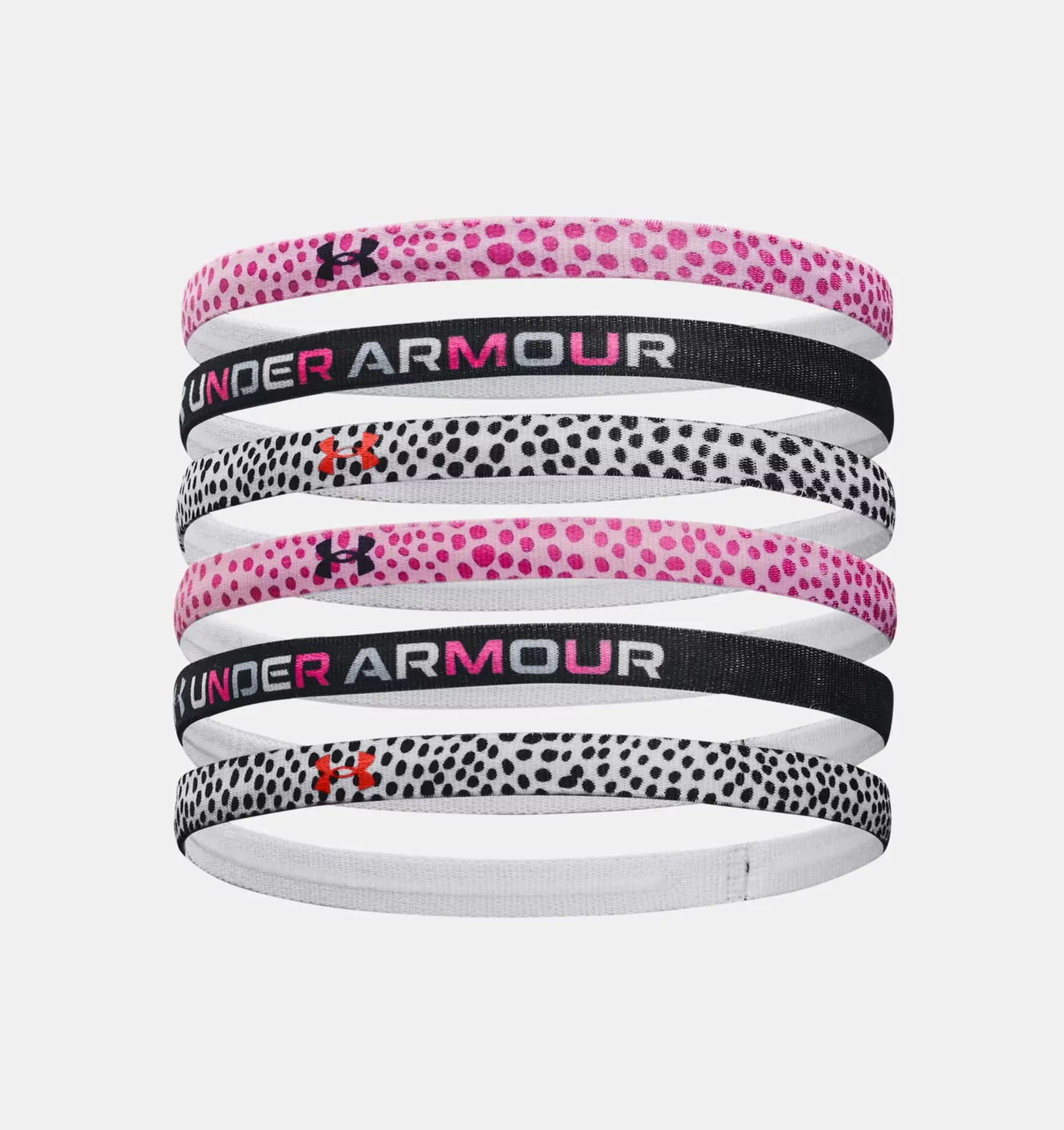 Girls' Graphic Headbands - 6 Pack
