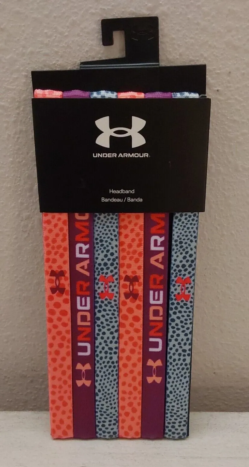 Girls' Graphic Headbands - 6 Pack