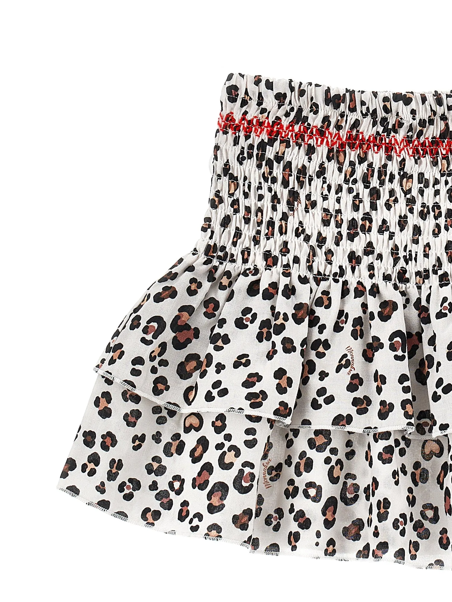 Girls Leopard Skirt Set