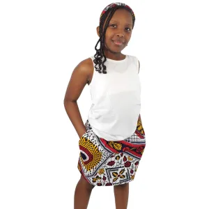 Girl's Rose Garden Maxi Skirt