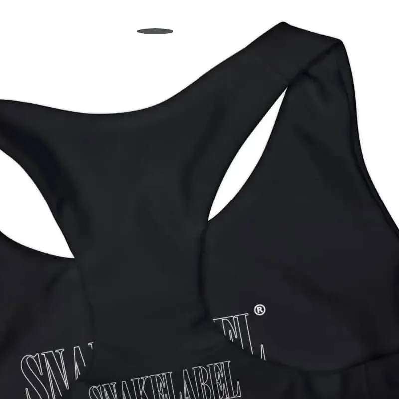 Girls' Swimsuit Crop Top: Seamless Racerback Design & Durable 82% Polyester - Sizes 2T-5T
