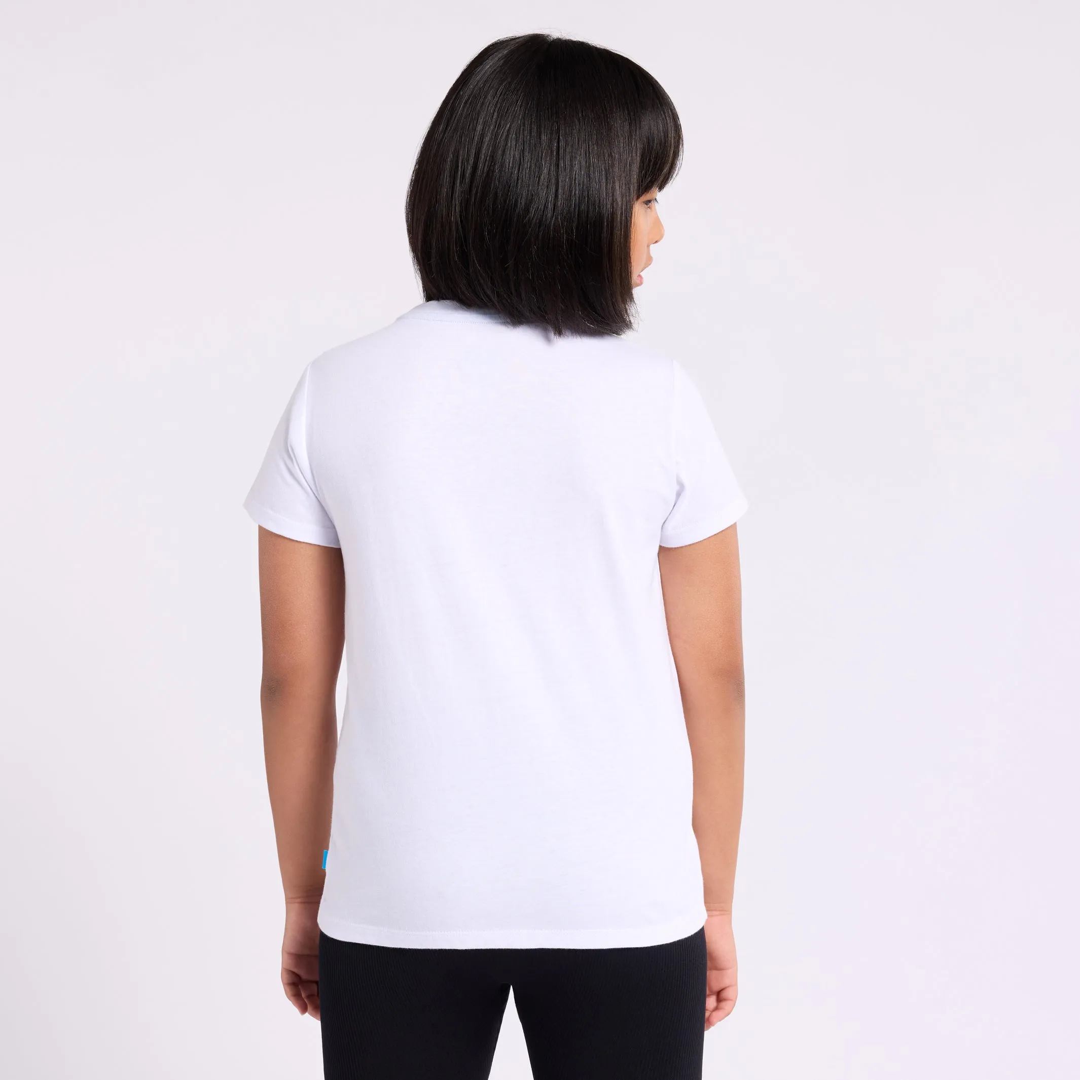 Girl's T-Shirt Round Logo Dated