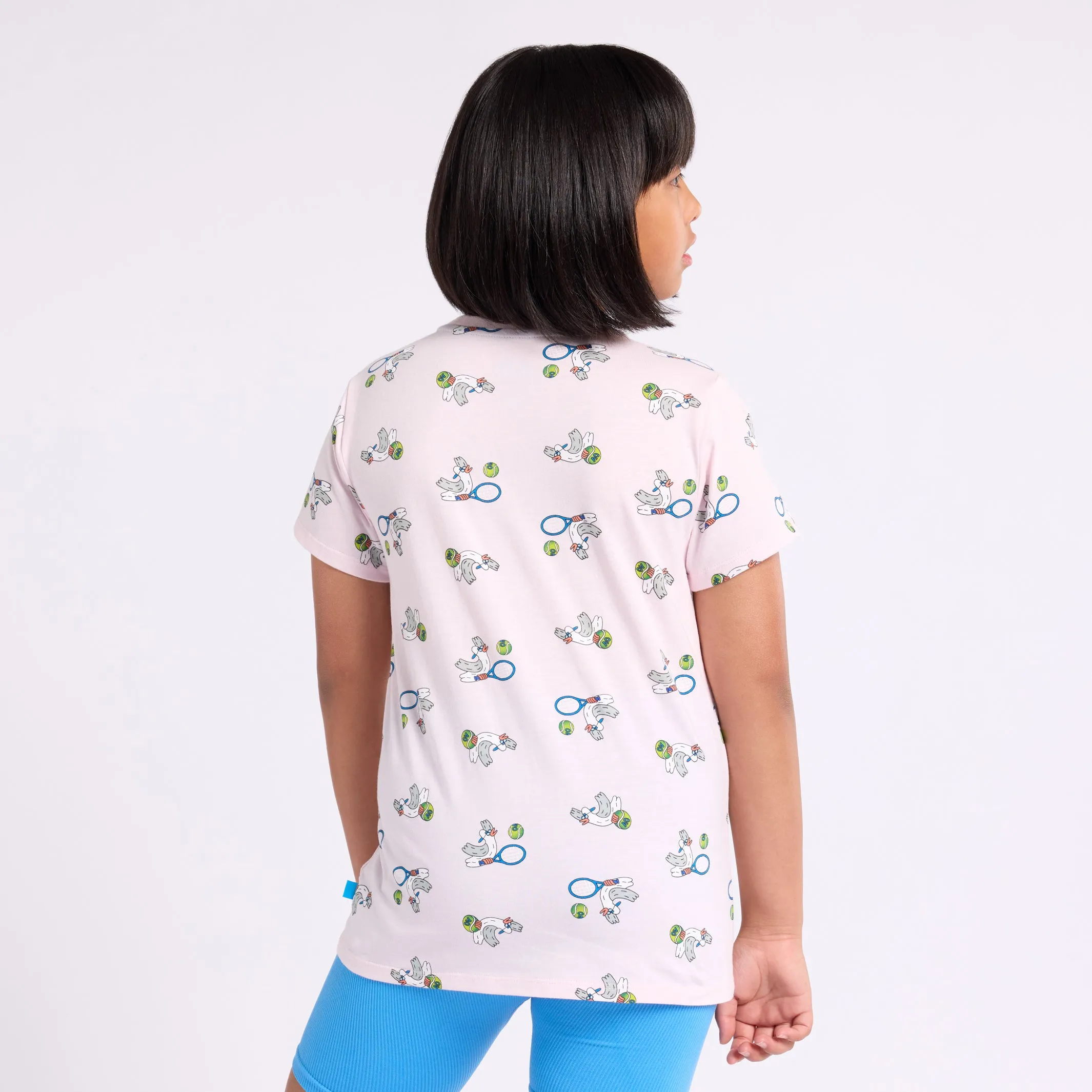 Girl's T-Shirt Seagull Print