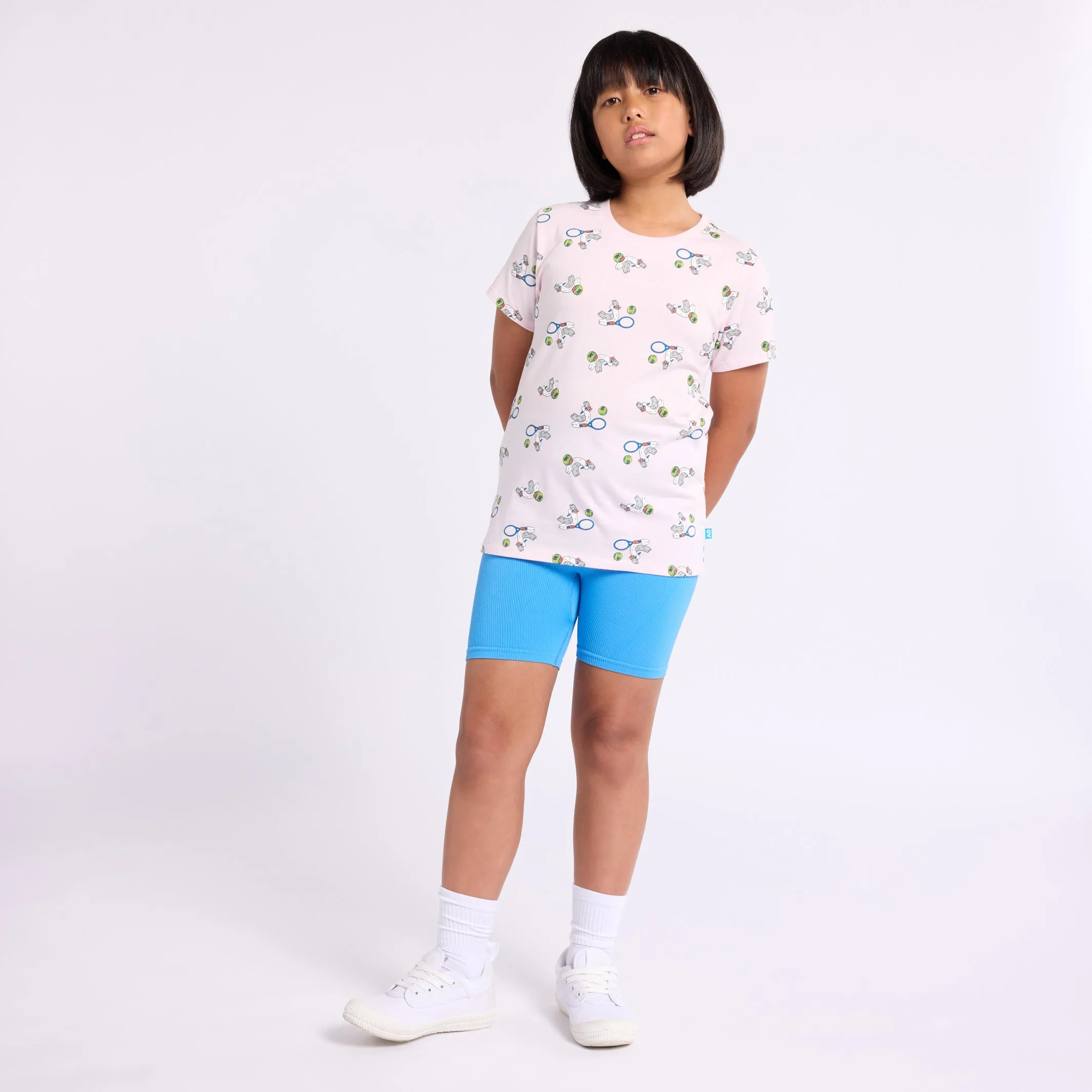 Girl's T-Shirt Seagull Print
