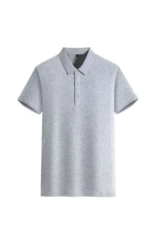 Grey Premium Polo T-Shirt