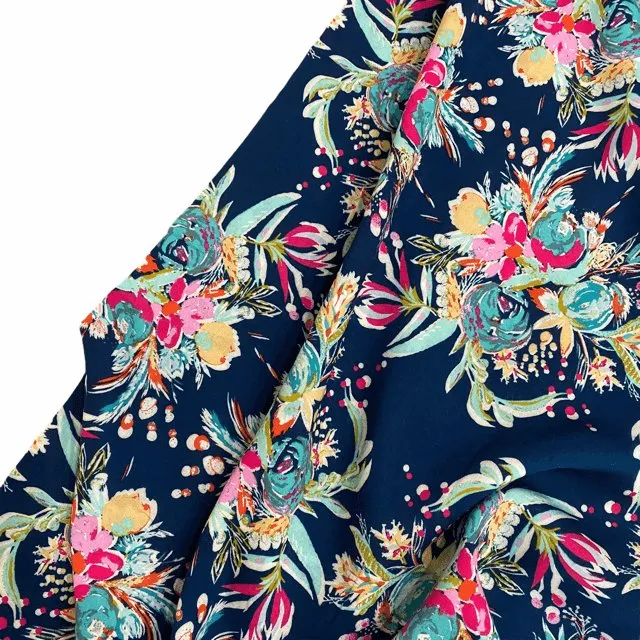 H46 | Art Gallery - Coquet Bouquet Splendid - Rayon (56cm end of bolt)
