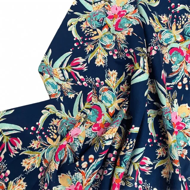 H46 | Art Gallery - Coquet Bouquet Splendid - Rayon (56cm end of bolt)