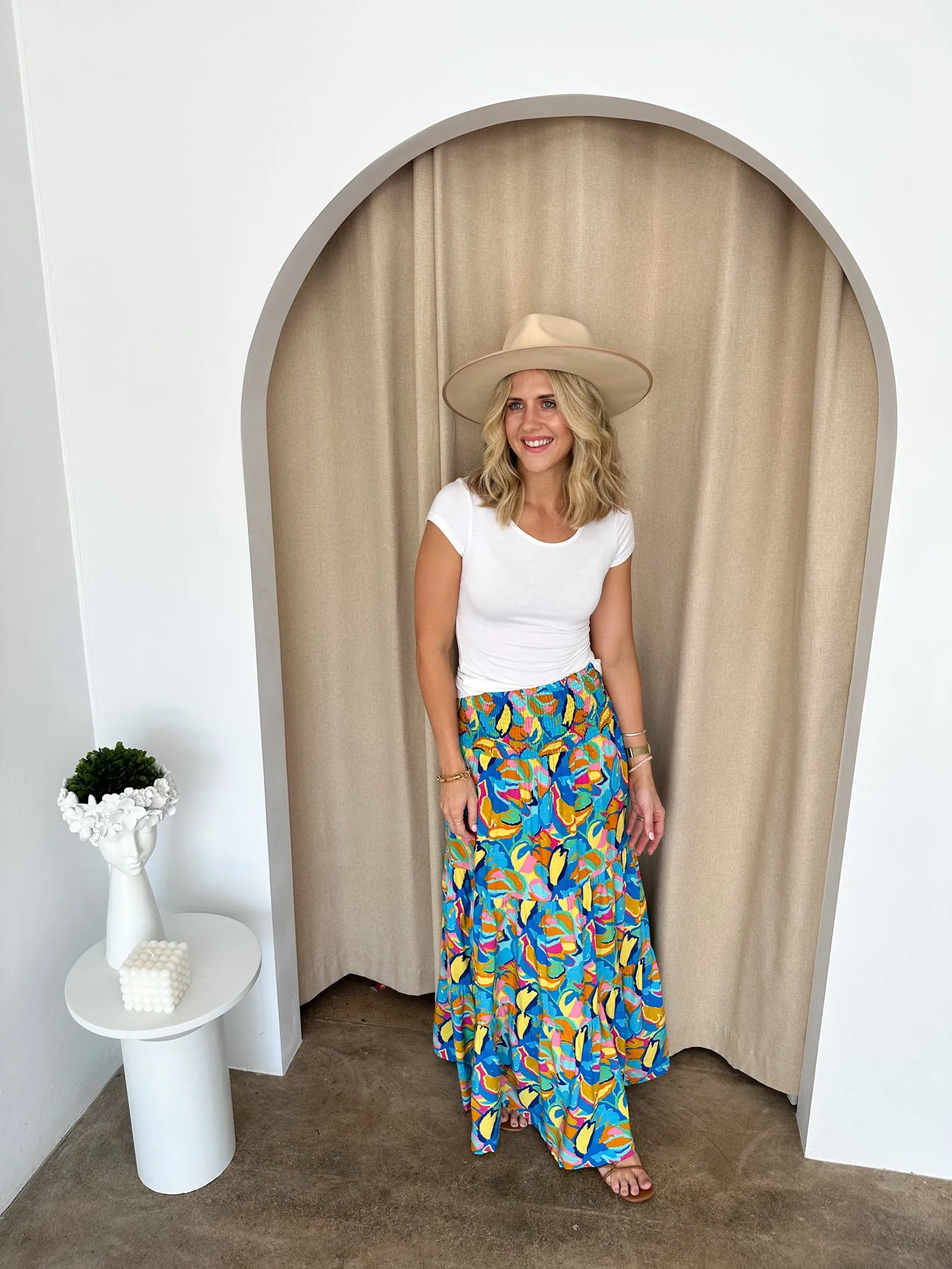 Harlow Skirt -Multi