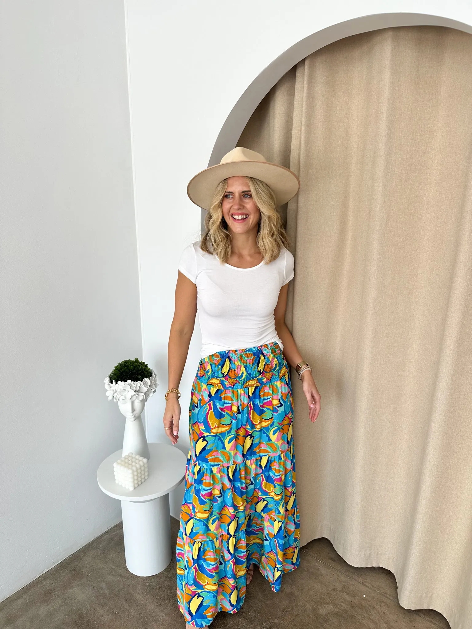 Harlow Skirt -Multi