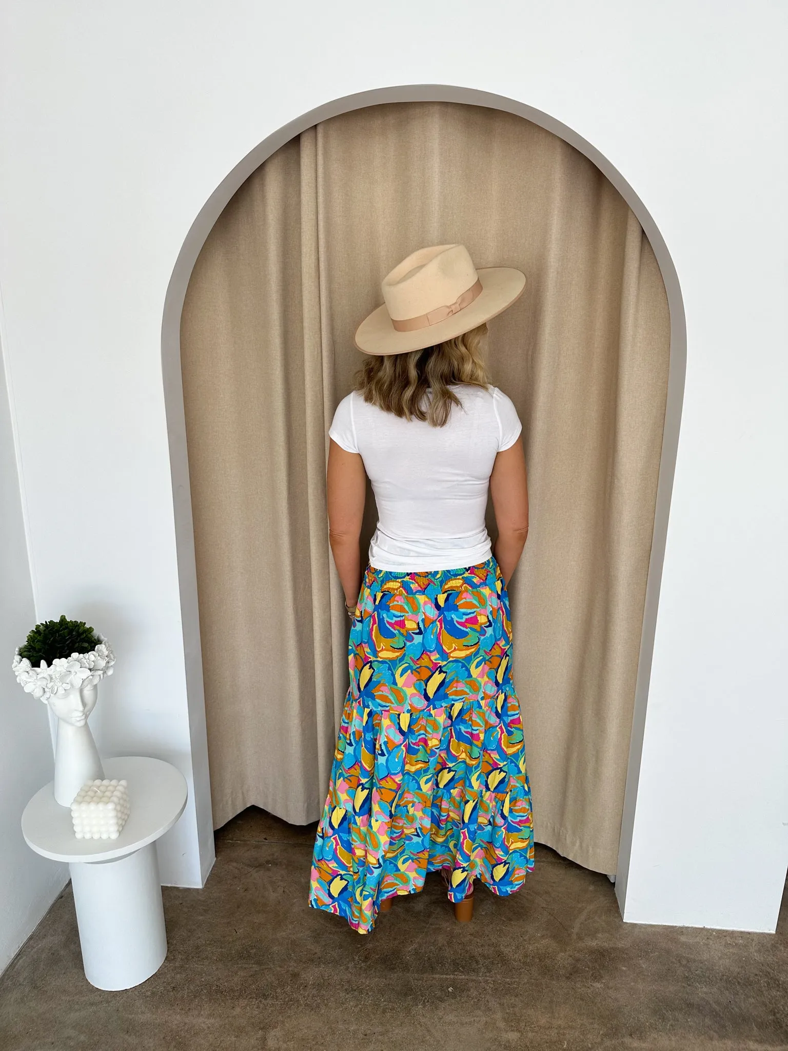 Harlow Skirt -Multi