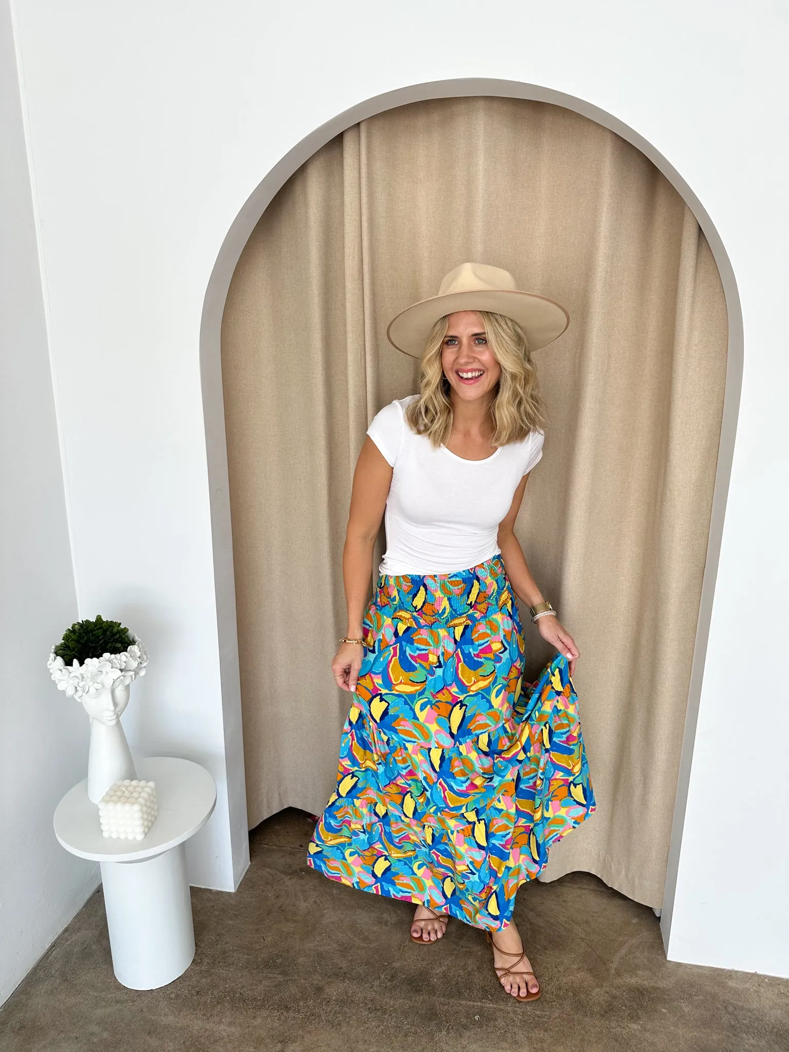 Harlow Skirt -Multi