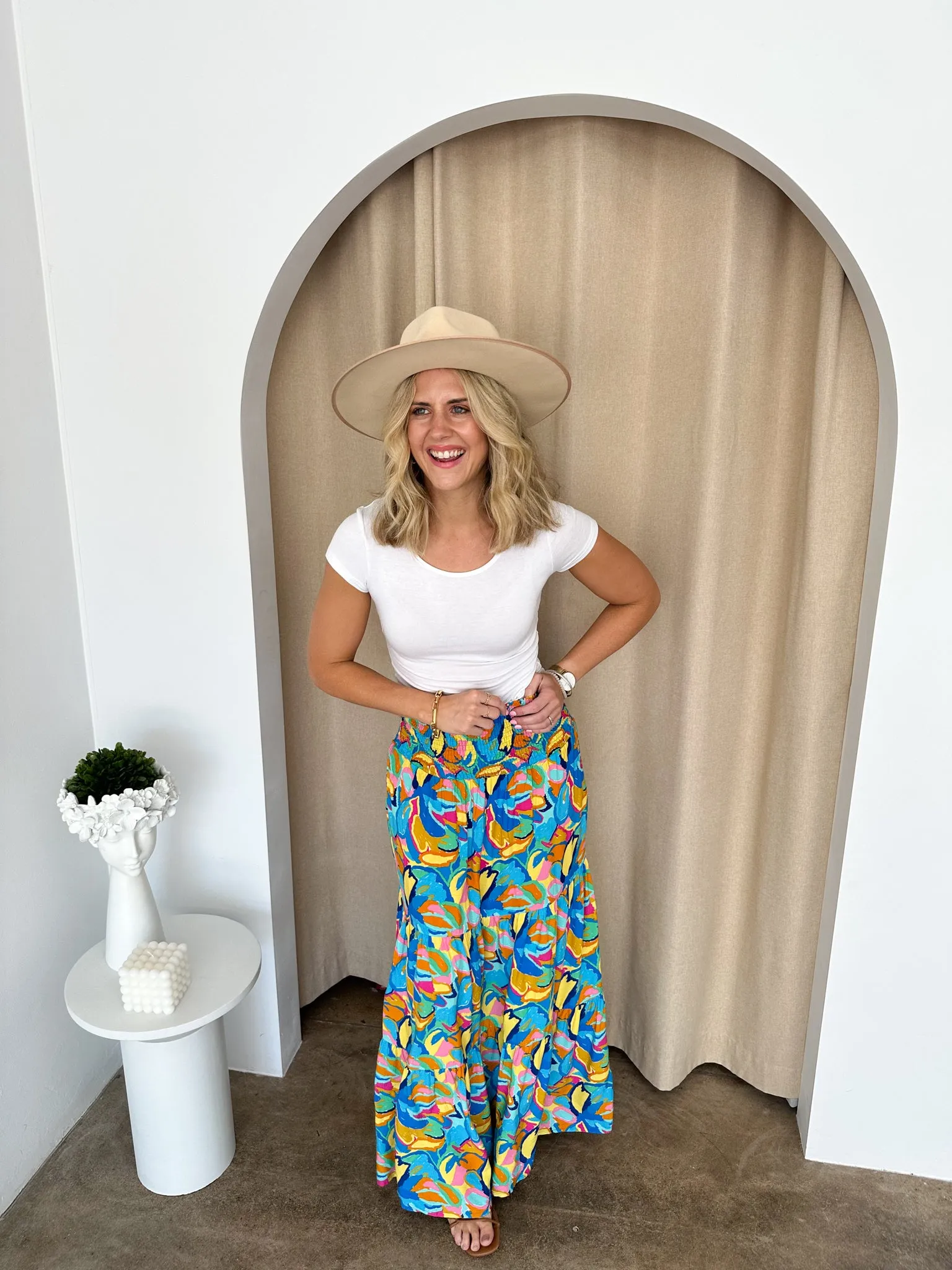 Harlow Skirt -Multi