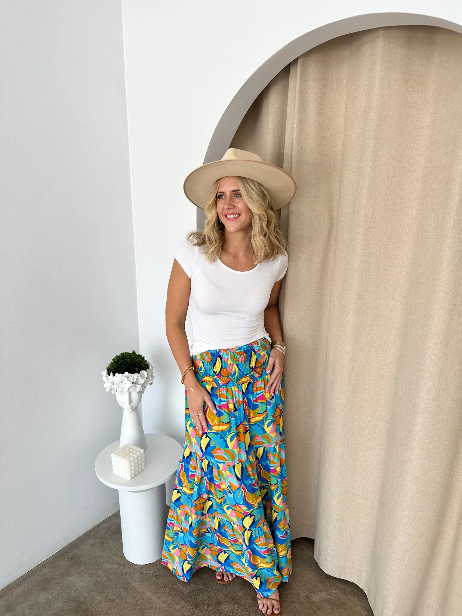 Harlow Skirt -Multi