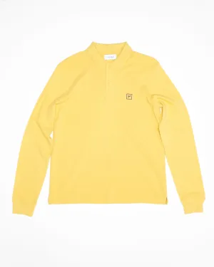 Haven Surf - Base Long Sleeve Polo Shirt - Sunflower Yellow