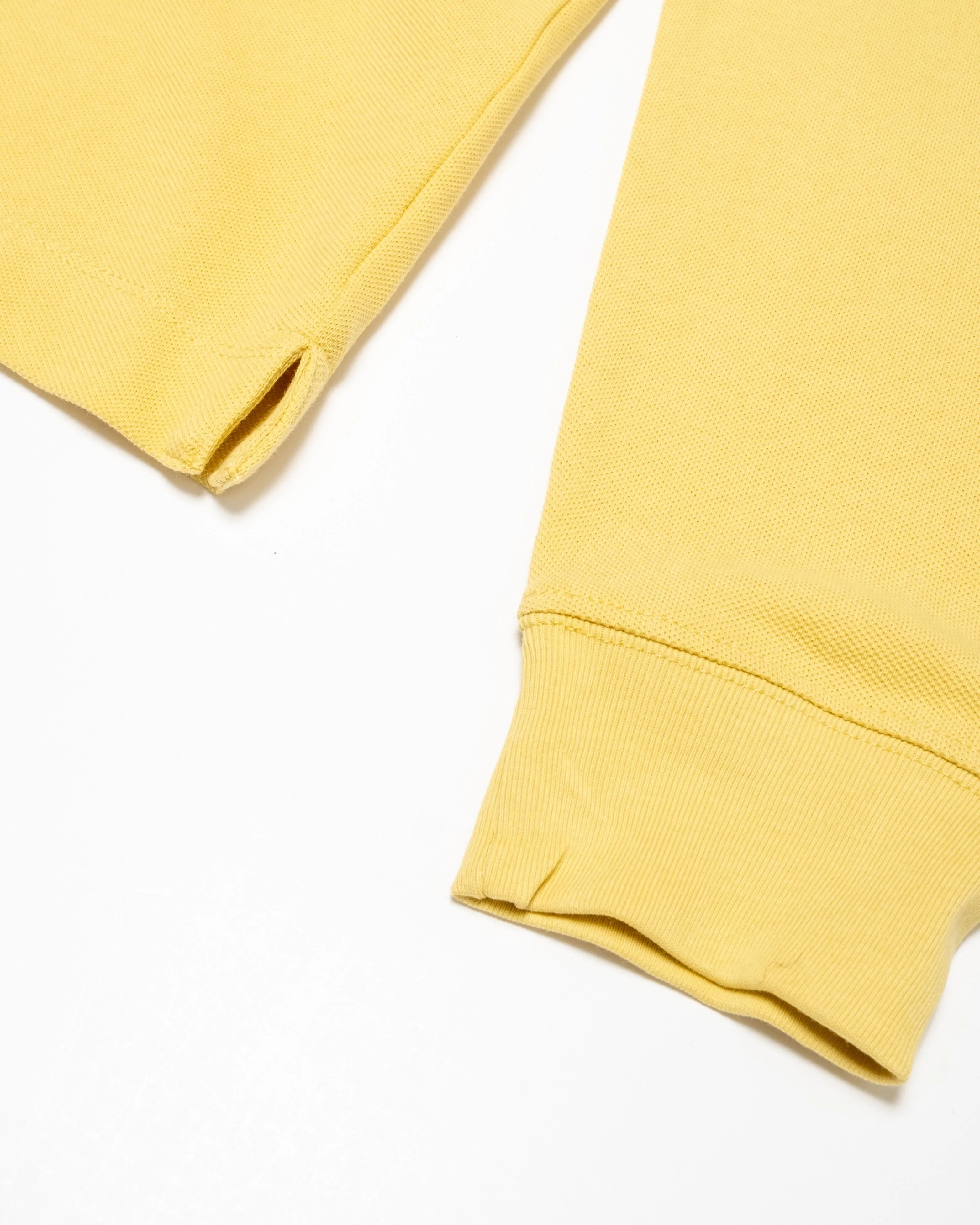 Haven Surf - Base Long Sleeve Polo Shirt - Sunflower Yellow