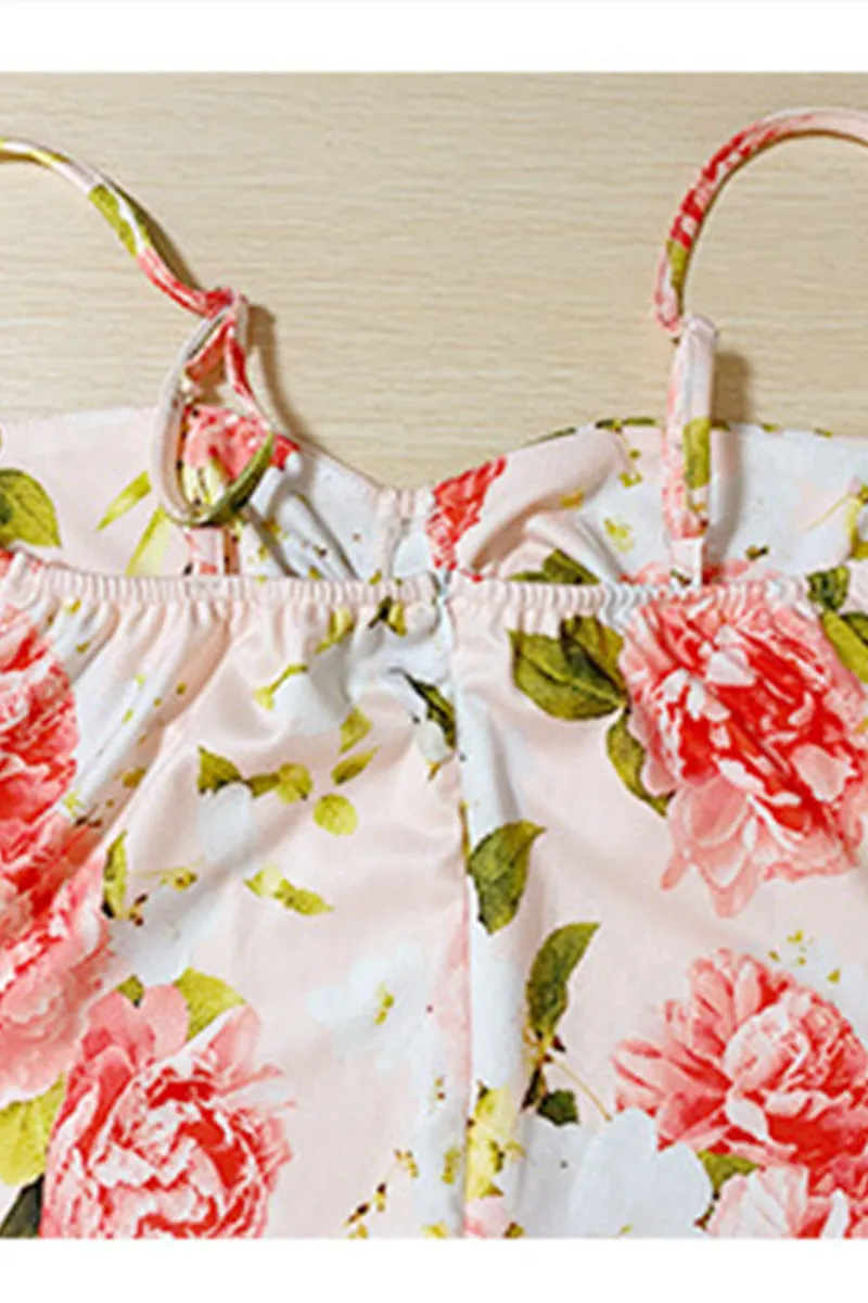 HBP3089 Floral Boned Maxi Dress